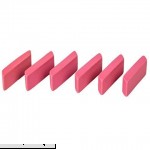 Pink Beveled Erasers 6-ct.Pack  B07F3QHW82
